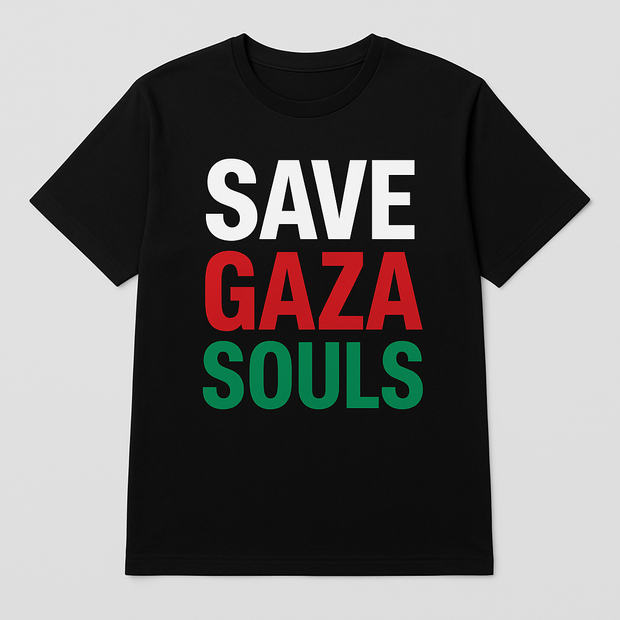 T-shirt Save Gaza Souls